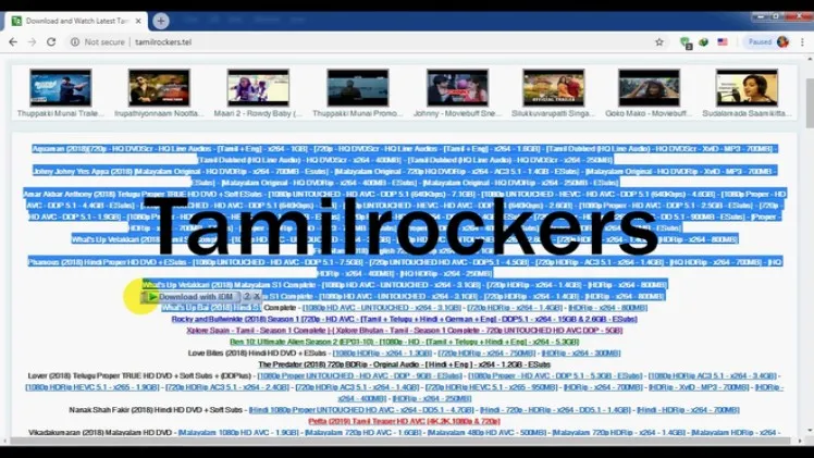 Tamilrockers